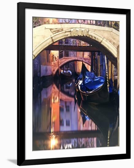 Italy, Venice. View of a Canal-Matteo Colombo-Framed Photographic Print