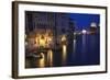 Italy, Venice, View of the Grand Canal and the action on the Canal.-Terry Eggers-Framed Photographic Print