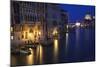 Italy, Venice, View of the Grand Canal and the action on the Canal.-Terry Eggers-Mounted Photographic Print