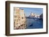 Italy, Venice, View of the Grand Canal from the Ponte Dell'Accademia-Peter Adams-Framed Photographic Print