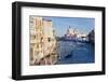 Italy, Venice, View of the Grand Canal from the Ponte Dell'Accademia-Peter Adams-Framed Photographic Print