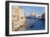 Italy, Venice, View of the Grand Canal from the Ponte Dell'Accademia-Peter Adams-Framed Photographic Print