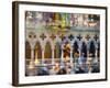 Italy, Venice, Window Reflections of Glass Store with Doge's Palace.-Terry Eggers-Framed Photographic Print