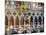 Italy, Venice, Window Reflections of Glass Store with Doge's Palace.-Terry Eggers-Mounted Photographic Print