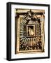 Italy, Vernazza. Infrared image of the interior of Santa Margherita di Antiochia Church.-Terry Eggers-Framed Photographic Print