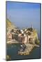Italy, Vernazza. Overview of town and ocean.-Jaynes Gallery-Mounted Photographic Print