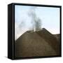 Italy, Vesuvius, Crater-Leon, Levy et Fils-Framed Stretched Canvas