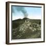 Italy, Vesuvius, Lave and Crater-Leon, Levy et Fils-Framed Photographic Print