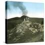 Italy, Vesuvius, Lave and Crater-Leon, Levy et Fils-Stretched Canvas