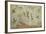 Italy, Viterbo Province, Tarquinia, Etruscan Necropolises, Tomba Della Caccia E Della Pesca Detail-null-Framed Giclee Print