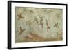 Italy, Viterbo Province, Tarquinia, Etruscan Necropolises, Tomba Della Caccia E Della Pesca Detail-null-Framed Giclee Print