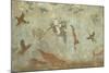 Italy, Viterbo Province, Tarquinia, Etruscan Necropolises, Tomba Della Caccia E Della Pesca Detail-null-Mounted Giclee Print