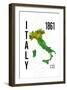 Italy-J Hill Design-Framed Giclee Print