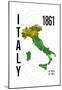 Italy-J Hill Design-Mounted Giclee Print