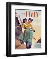 Italy-Martin Wickstrom-Framed Giclee Print