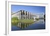 Itamaraty Palace, UNESCO World Heritage Site, Brasilia, Federal District, Brazil, South America-Ian Trower-Framed Photographic Print
