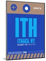 ITH Ithaca Luggage Tag II-NaxArt-Mounted Art Print