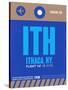 ITH Ithaca Luggage Tag II-NaxArt-Stretched Canvas