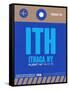 ITH Ithaca Luggage Tag II-NaxArt-Framed Stretched Canvas