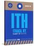 ITH Ithaca Luggage Tag II-NaxArt-Stretched Canvas