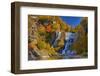 Ithaca Falls in Autumn-Matt Champlin-Framed Photographic Print