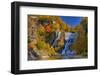 Ithaca Falls in Autumn-Matt Champlin-Framed Photographic Print