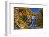 Ithaca Falls in Autumn-Matt Champlin-Framed Photographic Print