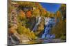 Ithaca Falls in Autumn-Matt Champlin-Mounted Photographic Print