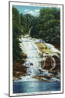 Ithaca, New York - Buttermilk Farms State Park Lower Falls View-Lantern Press-Mounted Art Print