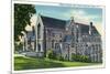 Ithaca, New York - Exterior View of the Willard Straight Hall, Cornell University-Lantern Press-Mounted Premium Giclee Print