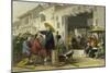 Itinerant Barber-Thomas Allom-Mounted Art Print