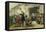 Itinerant Barber-Thomas Allom-Framed Stretched Canvas