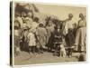 Itinerant Cotton Pickers Leaving a Farm Near Mckinney-Lewis Wickes Hine-Stretched Canvas