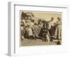 Itinerant Cotton Pickers Leaving a Farm Near Mckinney-Lewis Wickes Hine-Framed Photographic Print