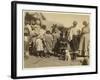 Itinerant Cotton Pickers Leaving a Farm Near Mckinney-Lewis Wickes Hine-Framed Photographic Print