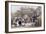 Itinerant Doctor-Thomas Allom-Framed Art Print