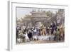 Itinerant Doctor-Thomas Allom-Framed Art Print