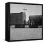 Itinerant men on oil tank cars passing through California, 1938-Dorothea Lange-Framed Stretched Canvas