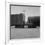 Itinerant men on oil tank cars passing through California, 1938-Dorothea Lange-Framed Photographic Print