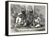 Itinerant Musicians of India-null-Framed Stretched Canvas