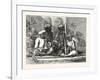 Itinerant Musicians of India-null-Framed Giclee Print