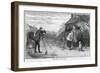 Itinerant Photographer in Country-null-Framed Art Print