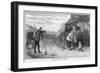 Itinerant Photographer in Country-null-Framed Art Print