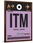 ITM Osaka Luggage Tag I-NaxArt-Framed Art Print