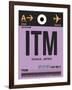 ITM Osaka Luggage Tag I-NaxArt-Framed Art Print