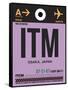 ITM Osaka Luggage Tag I-NaxArt-Framed Stretched Canvas