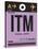 ITM Osaka Luggage Tag I-NaxArt-Stretched Canvas