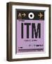 ITM Osaka Luggage Tag I-NaxArt-Framed Art Print