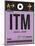 ITM Osaka Luggage Tag I-NaxArt-Mounted Art Print