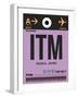 ITM Osaka Luggage Tag I-NaxArt-Framed Art Print